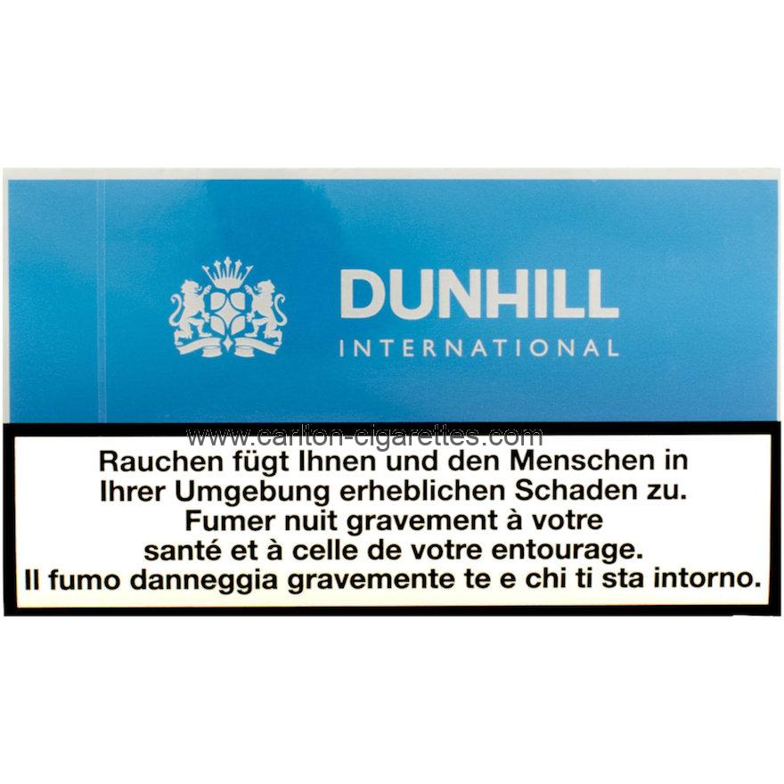 Dunhill cigarettes